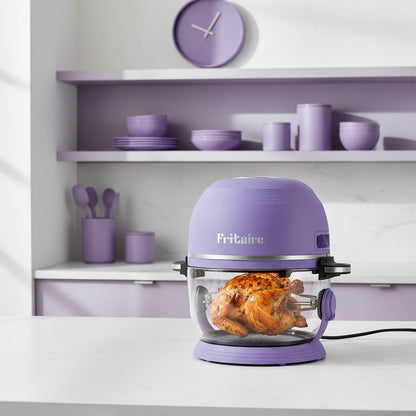 Fritaire 9-in-1 Glass Air Fryer | Lavender