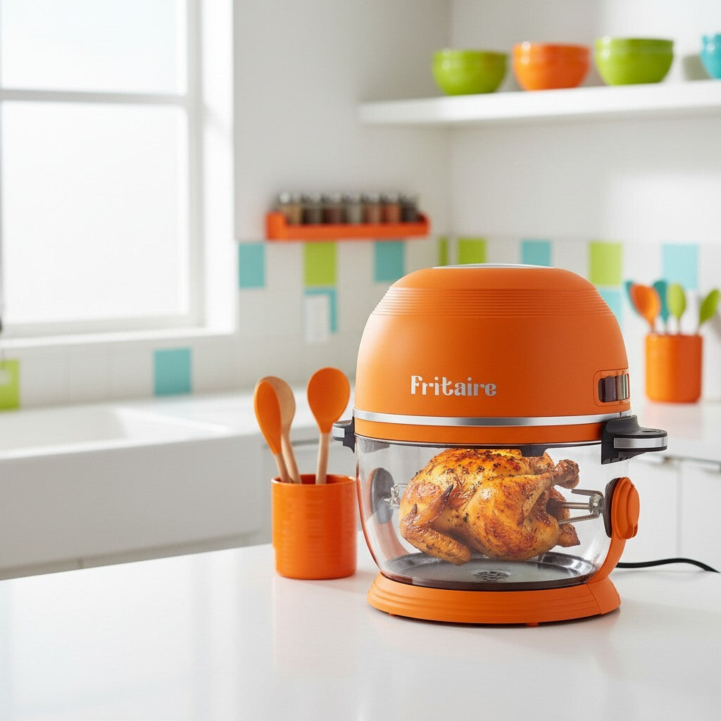 Fritaire 9-in-1 Glass Air Fryer | Orange