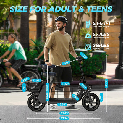Windhorse C2 Cargo Seated Electric Scooter