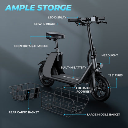 Windhorse C2 Cargo Seated Electric Scooter