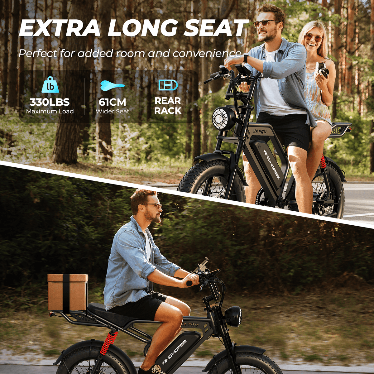 Windhorse V8 Pro Fat Tire Electric Bike